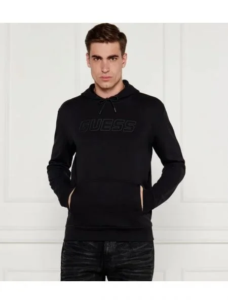 GUESS ACTIVE Hanorac ALDWIN negru