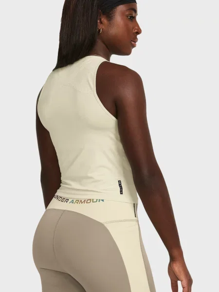 Спортивный топ Under Armour бежевый