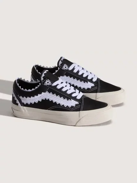 Vans LX Old Skool tenisky dámske kožené čierna