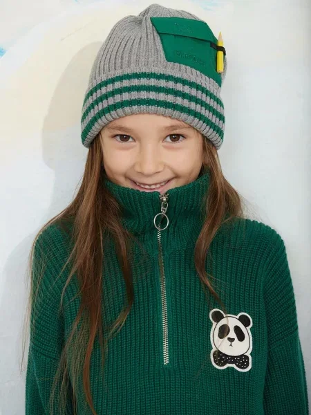 Mini Rodini шапка beanie дитяча