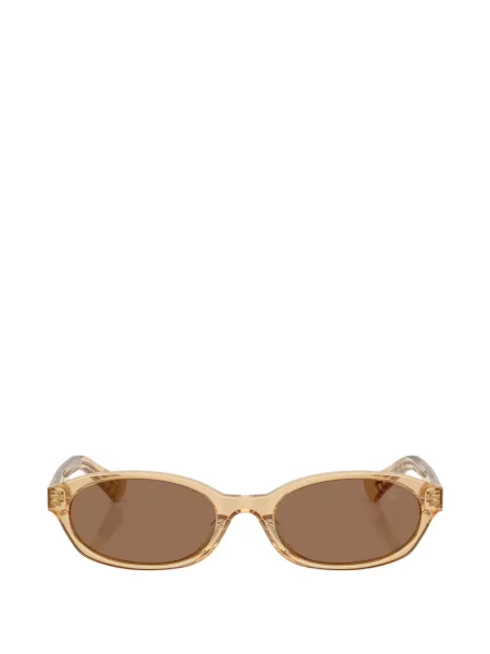 Okulary przeciwsłoneczne Burberry Eyewear pomarańczowe