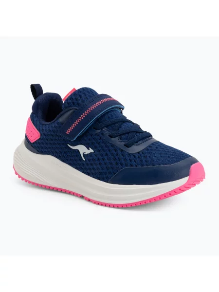 Încălțăminte pentru copii KangaROOS K-RDK Fam EV bellewether blue/neon pink albastru