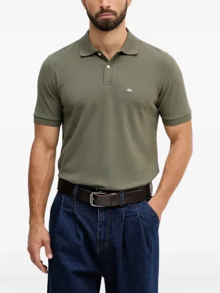 Tricou polo Lindbergh cu autograf verde