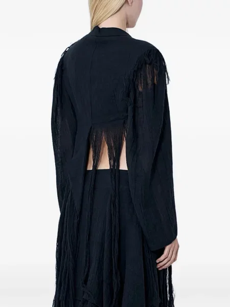 Sacou Yohji Yamamoto de in negru