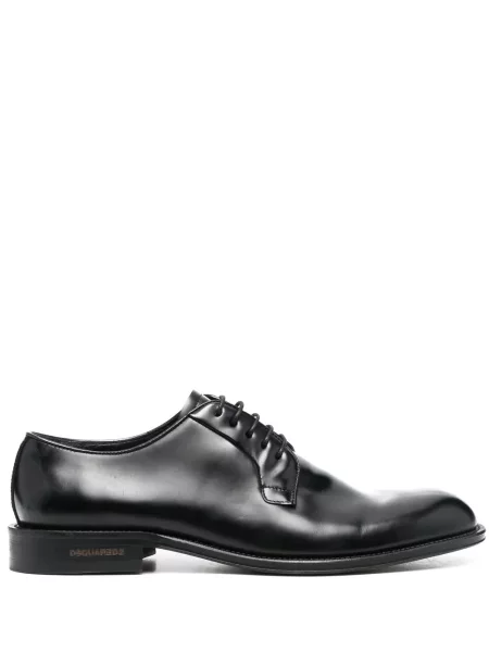 Pantofi Dsquared2 cu șireturi din dantelă negru