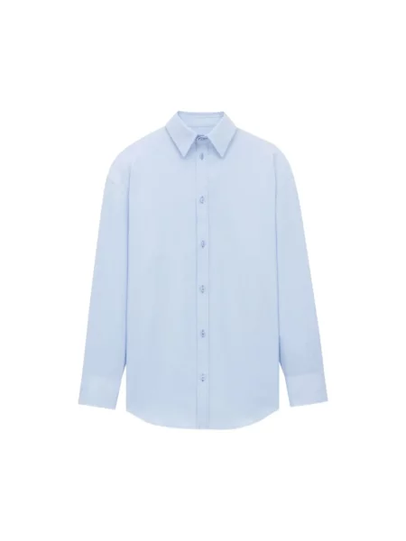 Lekka koszula Saint Laurent niebieska