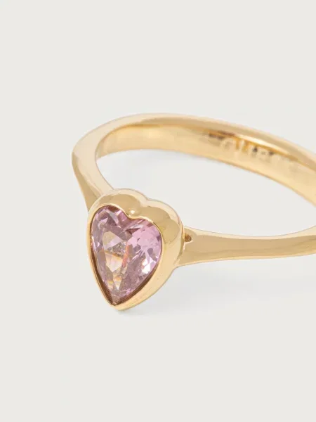 Guess inel pentru femei din oțel inoxidabil CRYSTAL LOVE