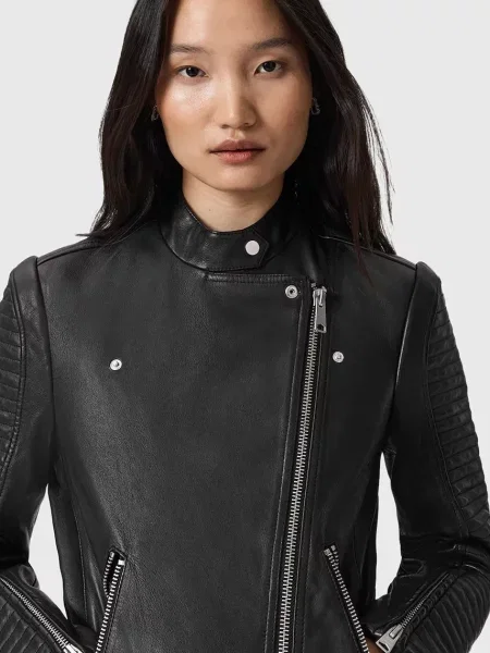 Кожаная куртка Allsaints