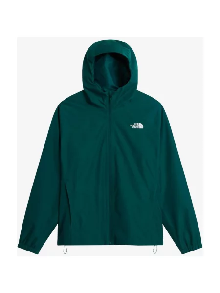 Kurtka z kapturem The North Face Quest Mono zielono-niebieska S niebieska