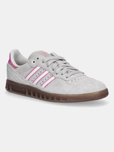 Adidas Originals sneakers din piele întoarsă Handball Top RM gri