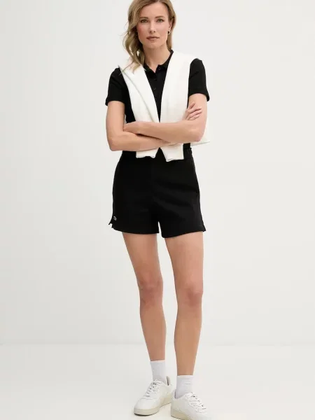 Dámske polo tričko Lacoste black čierna
