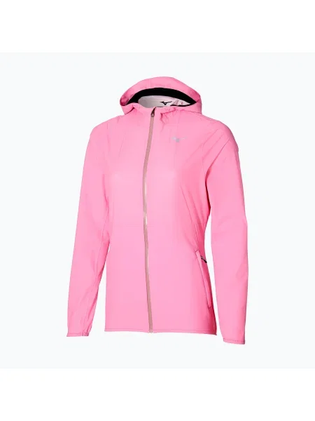 Geacă de alergare pentru femei Mizuno Waterproof ER lilac chiffon