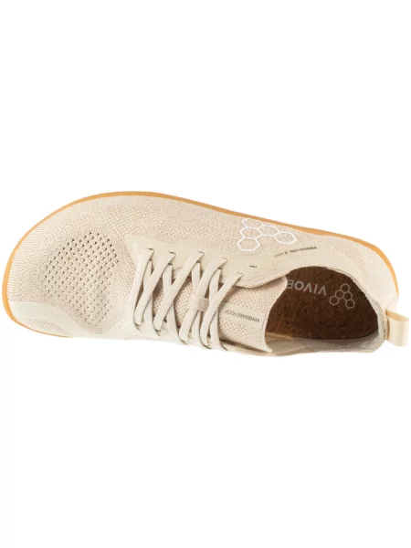Pantofi Vivobarefoot tricotate alb