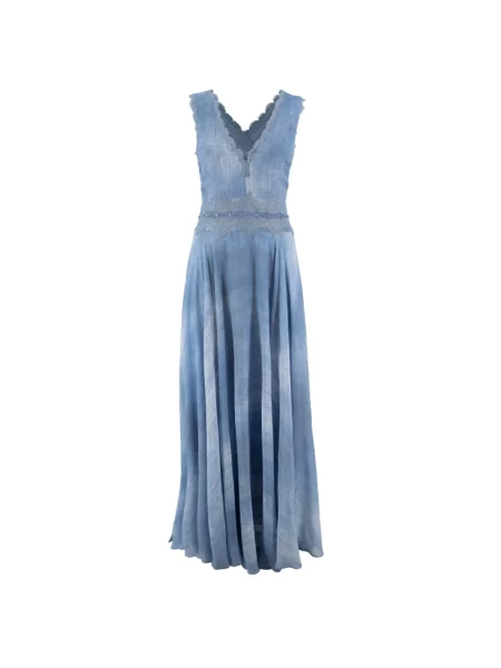 Sukienka jeansowa Ermanno Scervino niebieska