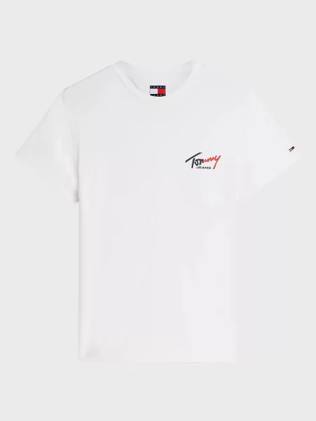 Футболка Tommy Jeans біла