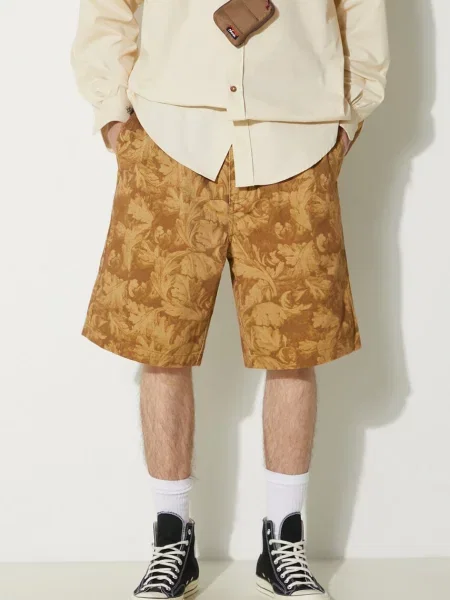 Къс панталон thisisneverthat Beach Short жълто