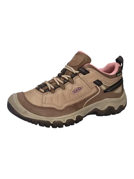 Buty trekkingowe TARGHEE IV WP W Keen brązowo-szare/różowe beżowe