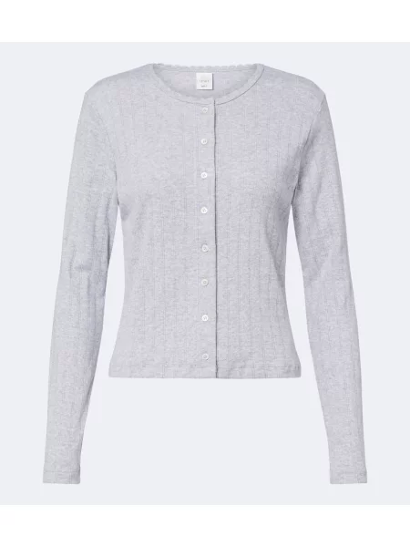 Cardigan Leset gri