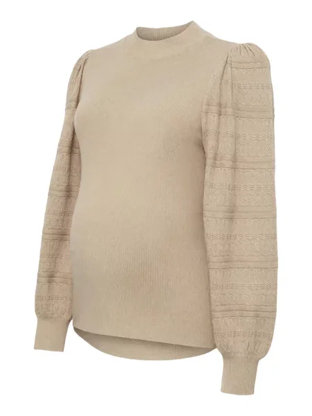Vero Moda Maternity Pulover VMMNEWLIMONE' bej