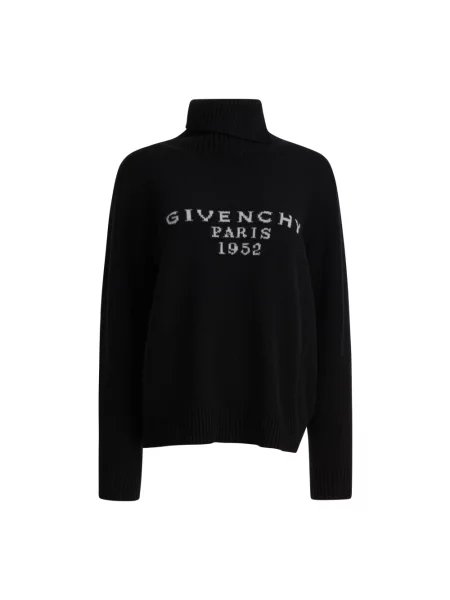 Golf Givenchy z kaszmiru czarny