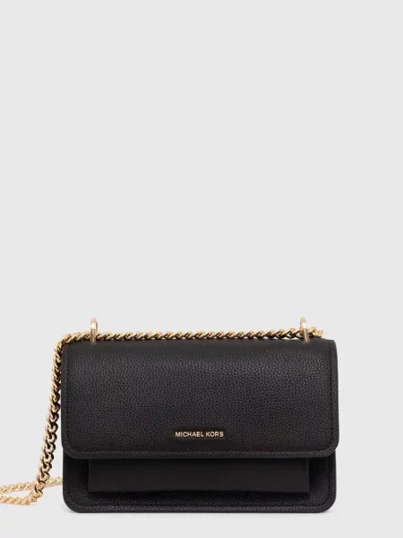 Geantă Michael Michael Kors din piele negru