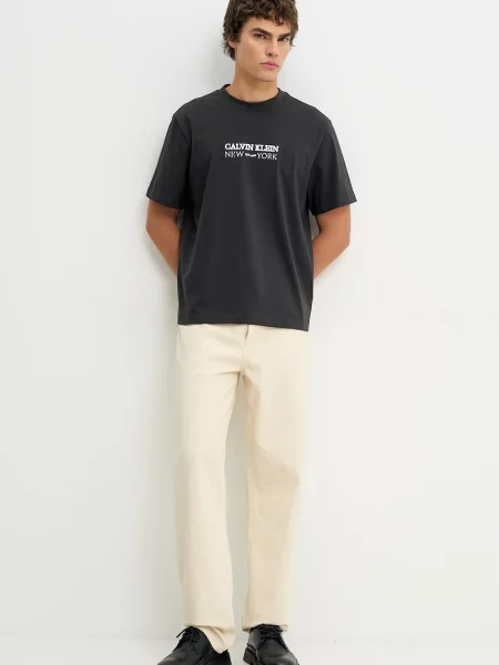 Calvin Klein tričko šedé