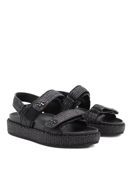 Sandale Tory Burch cu platformă negru