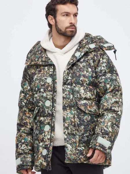 The North Face geaca de puf barbati de iarna verde