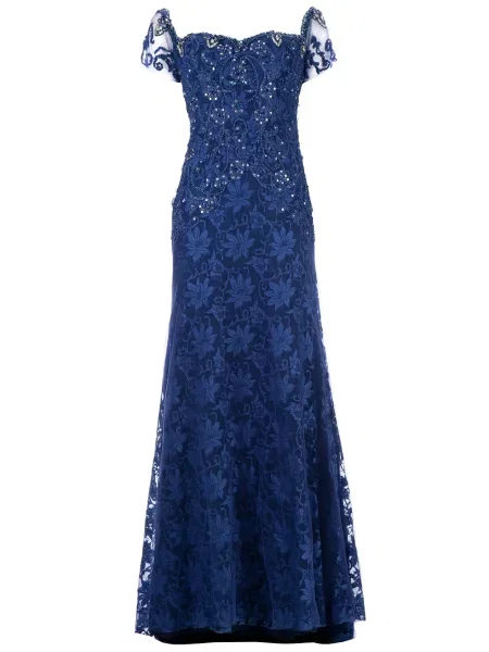 Rochie Georges Mak de costum albastru