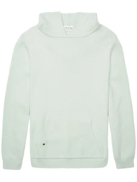 Bluza z kapturem God's True Cashmere z kaszmiru zielona