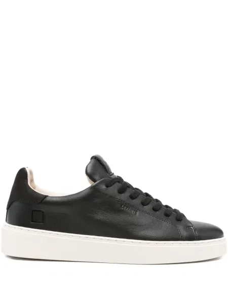 Sneakerși D.a.t.e. cu șireturi din piele negru