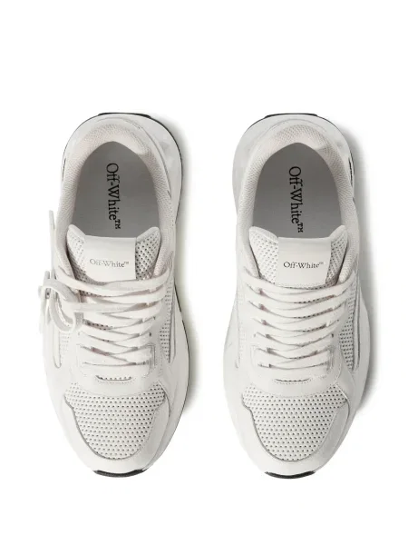Sneakersy Off-white sznurowane koronkowe białe