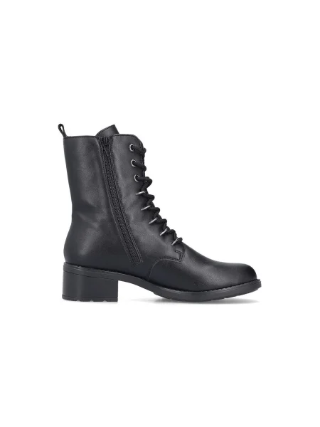 Pantofi Rieker cu șireturi negru