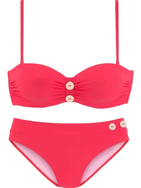 VIVANCE Bikiny červená