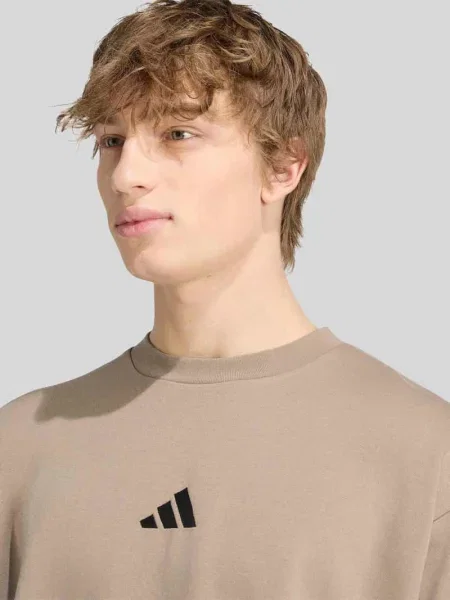 Bluza o kroju relaxed fit z mieszanki bawełny Adidas Sportswear