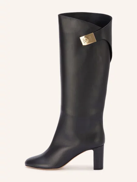 Ferragamo Kozačky Elli černá