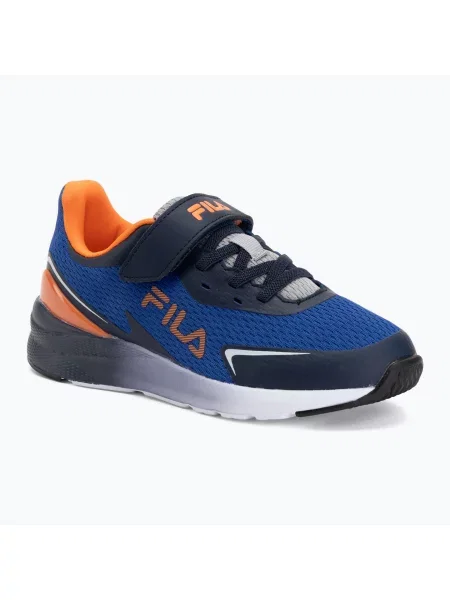 Детски обувки FILA Crusher V surf the web/scarlet ibis синьо