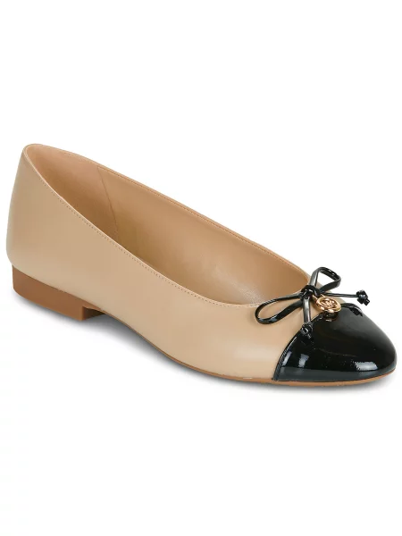 MICHAEL Michael Kors usnjene balerinke Piper Flex Ballet bež