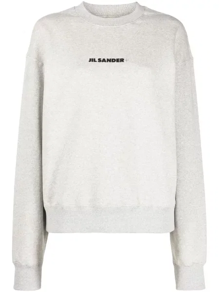 Hanorac Jil Sander cu imagine gri