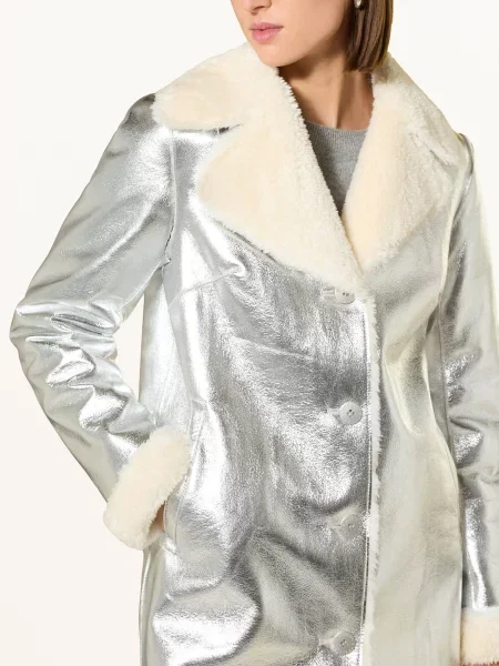 Frieda & Freddies Płaszcz Arigirl silber srebrny