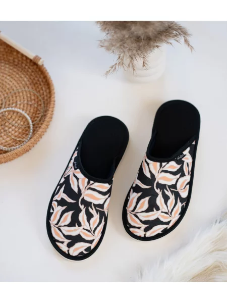 Papuci Natural Style negru