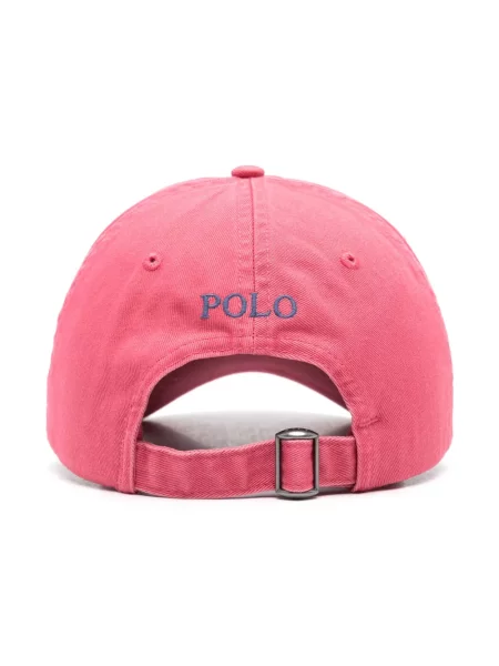 Iš natūralios odos mažas polo marškinėliai Polo Ralph Lauren dvieiliai juoda