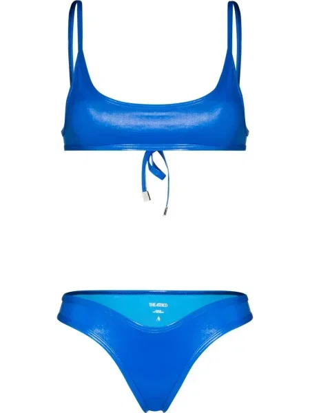 Bikini The Attico albastru