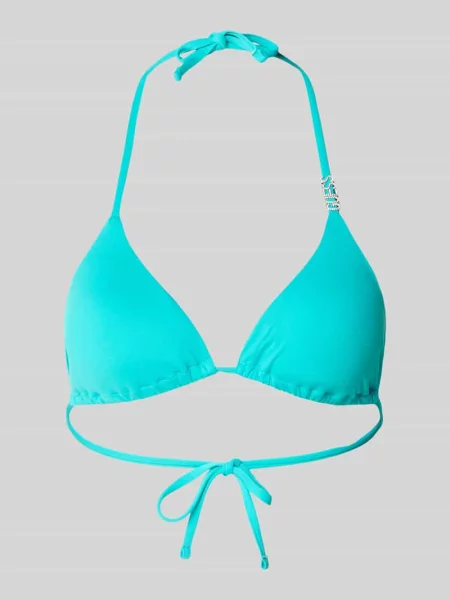 Góra od bikini z detal z logo model Rem' Guess