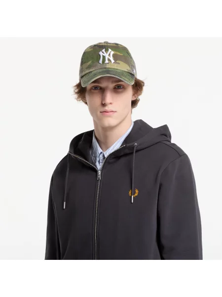 Суитшърт FRED PERRY Hooded Zip Through Sweatshirt Black L черно