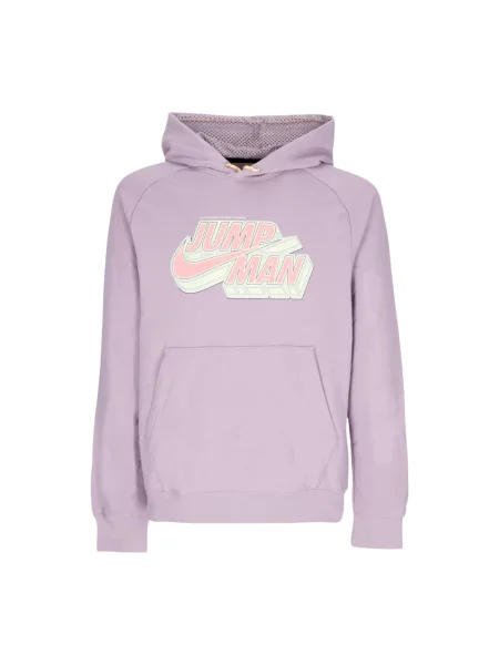 Bluza z kapturem Jordan z kapturem fioletowa