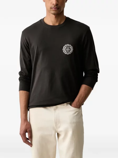 Lung tricou Armani Exchange gri
