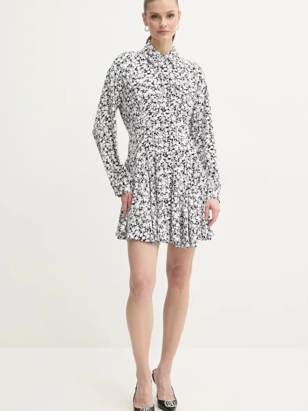Платье мини Michael Michael Kors клеш черное