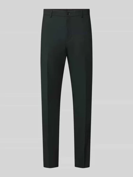 Spodnie garniturowe o kroju slim fit z dodatkiem model Pure' S.oliver Black Label
