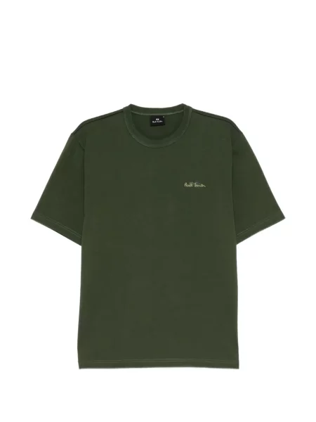 Tričko Ps Paul Smith s výšivkou zelené